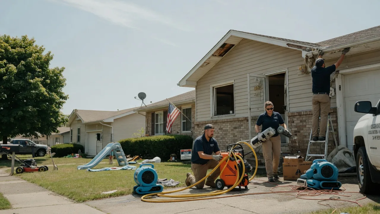 Water Damage Restoration in Long Island, KS near me